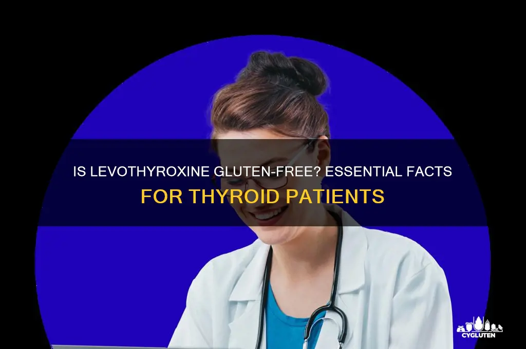 is levothyroxine gluten free