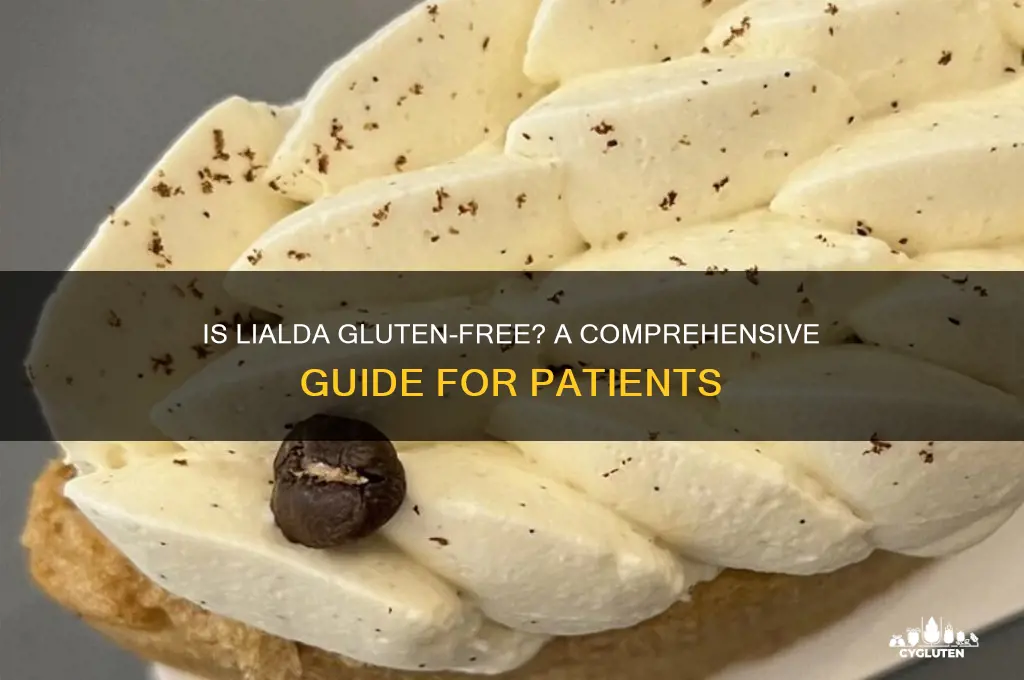 is lialda gluten free