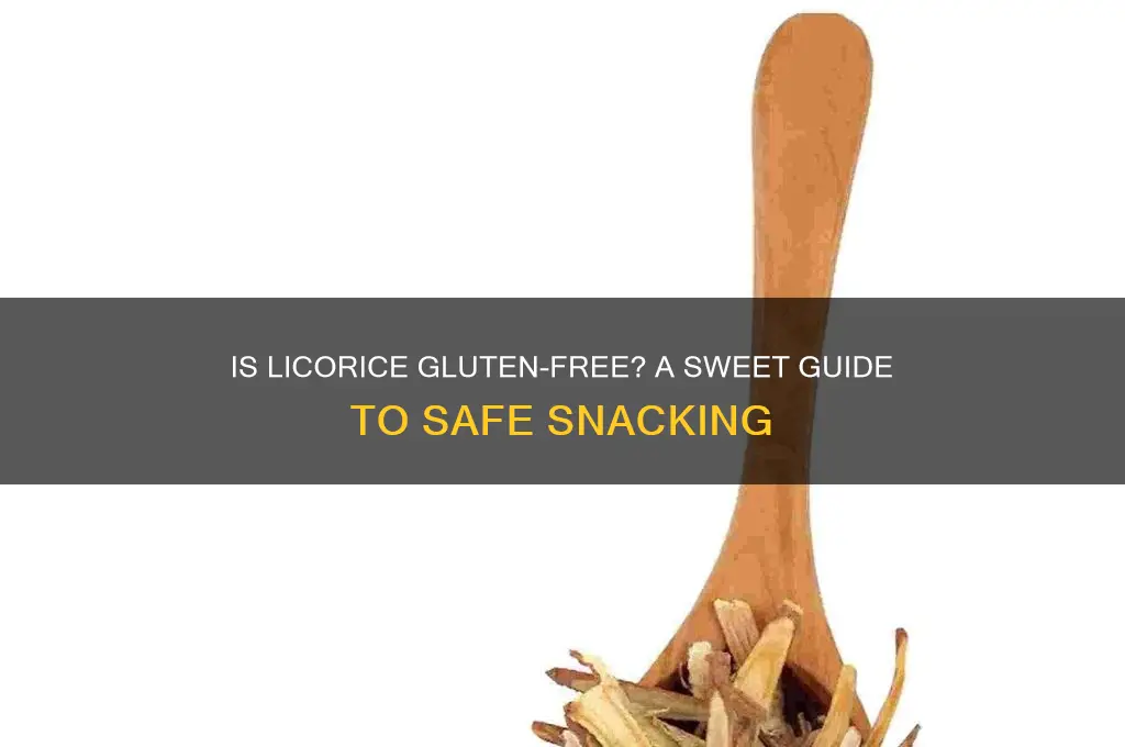 is licorice gluten-free