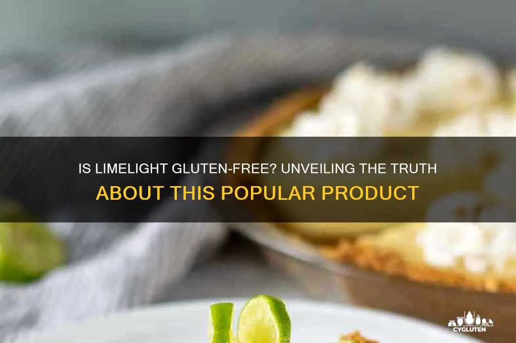 is limelight gluten free