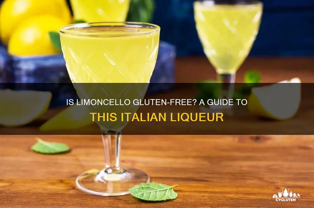is limoncello gluten free