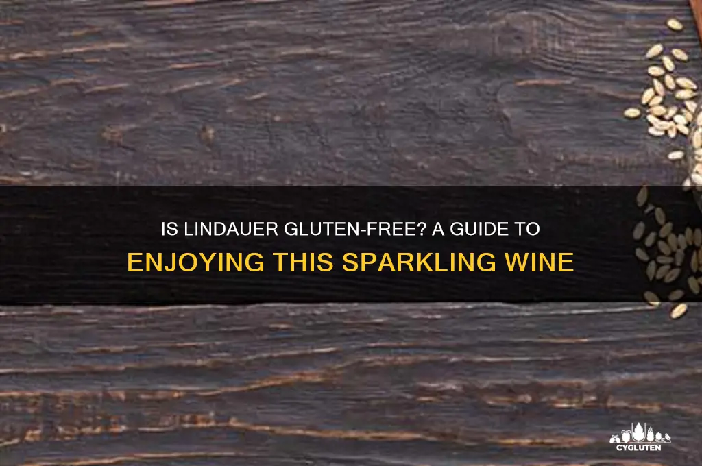 is lindauer gluten free