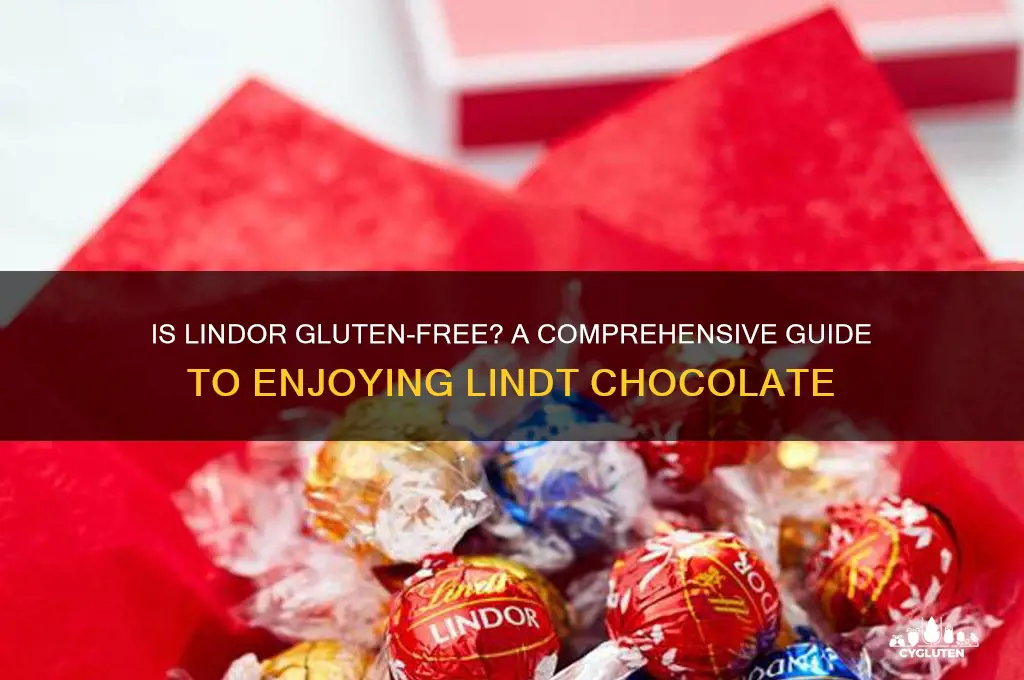 is lindor gluten free