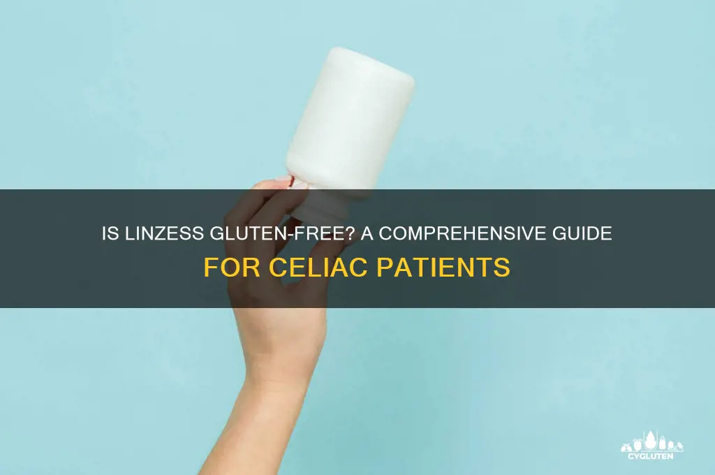 is linzess gluten free