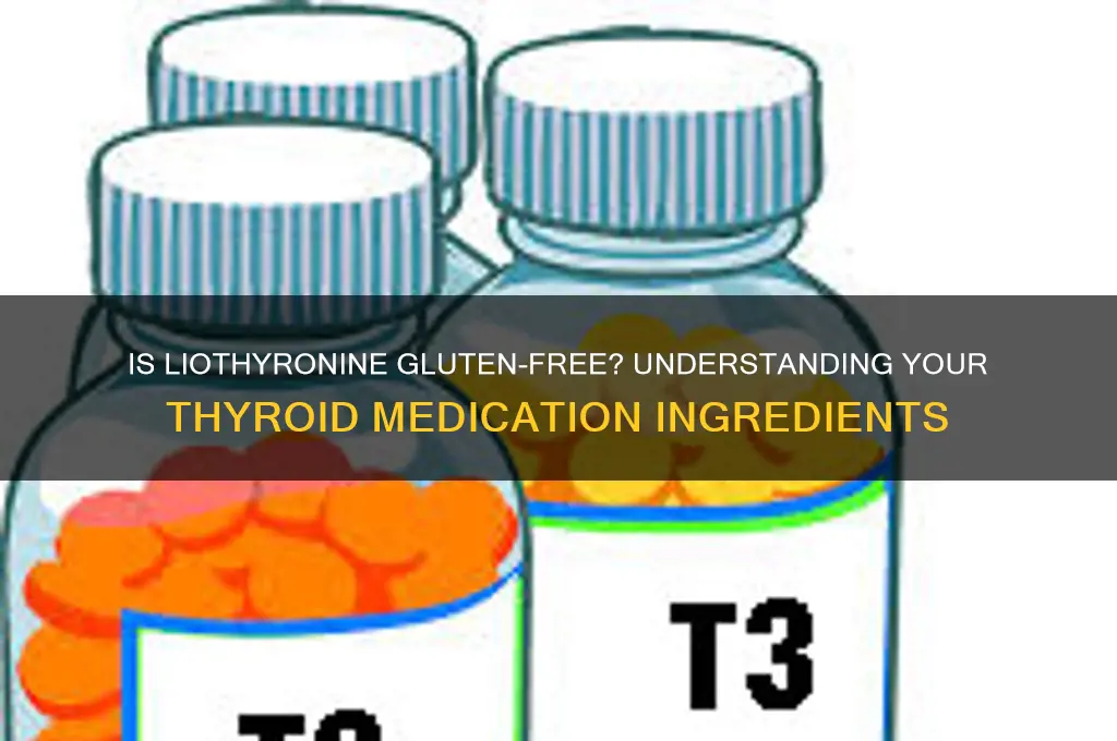 is liothyrine gluten free