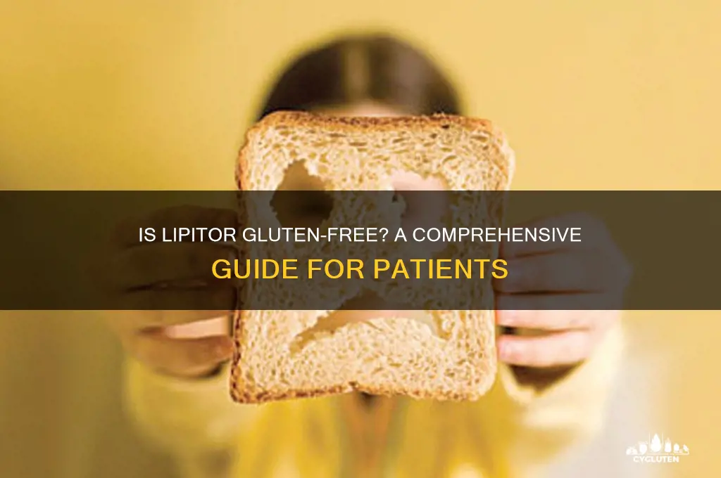 is lipitor gluten free