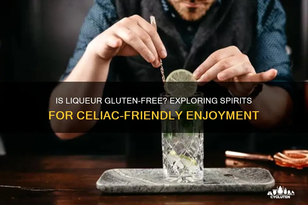 is liqueur gluten free