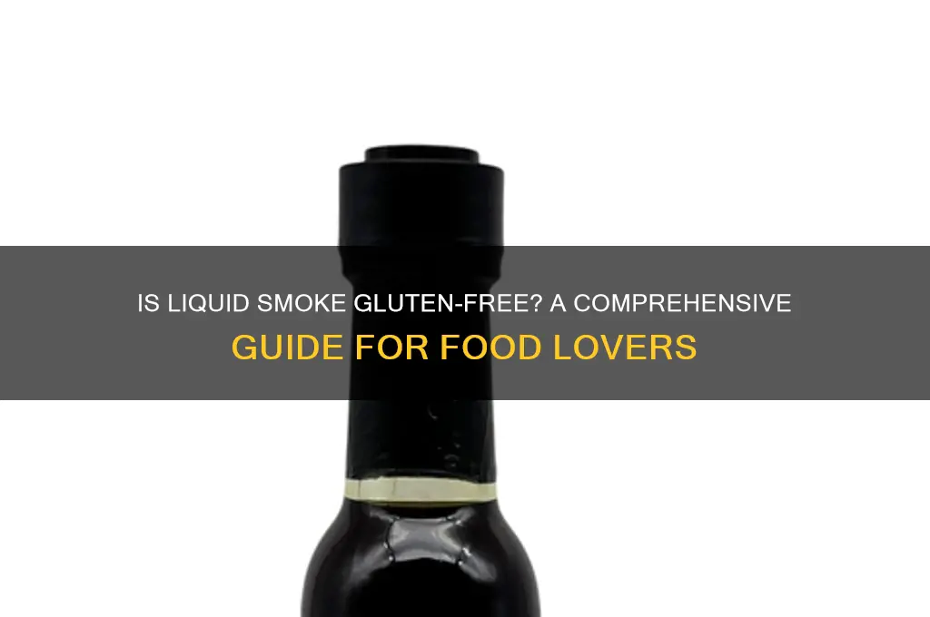 is liquid smoke gluten free