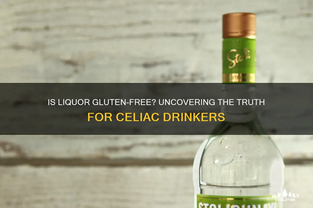 is liquor gluten free