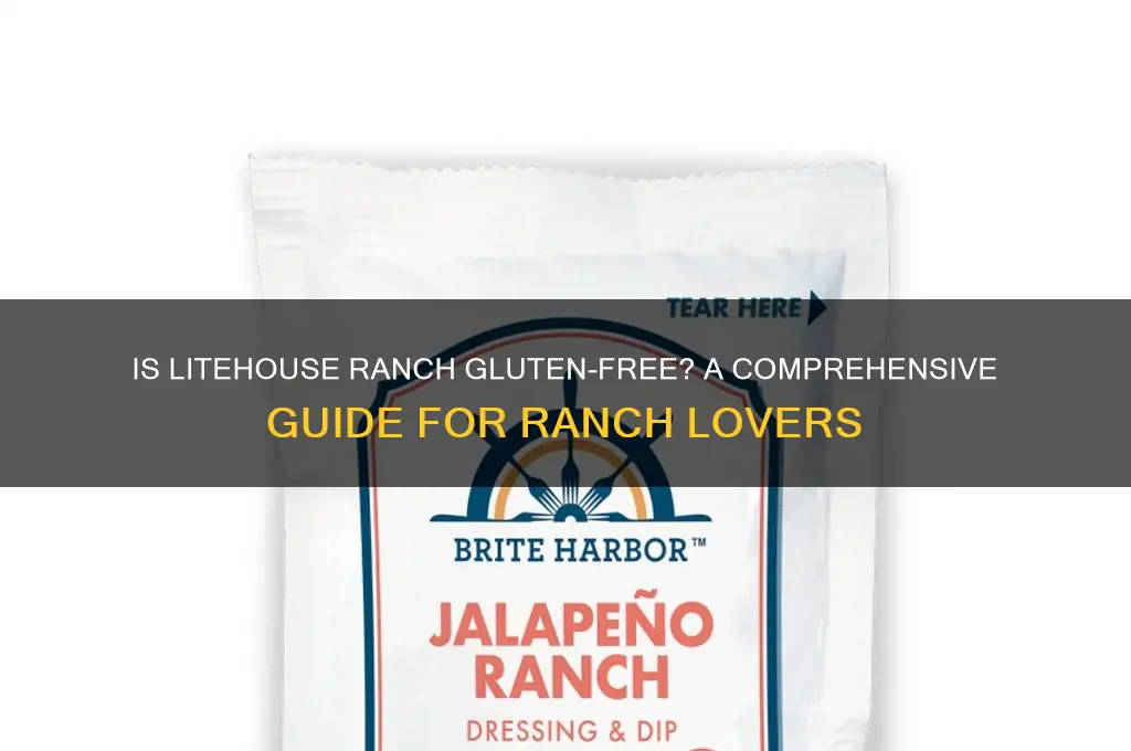 is litehouse ranch gluten free