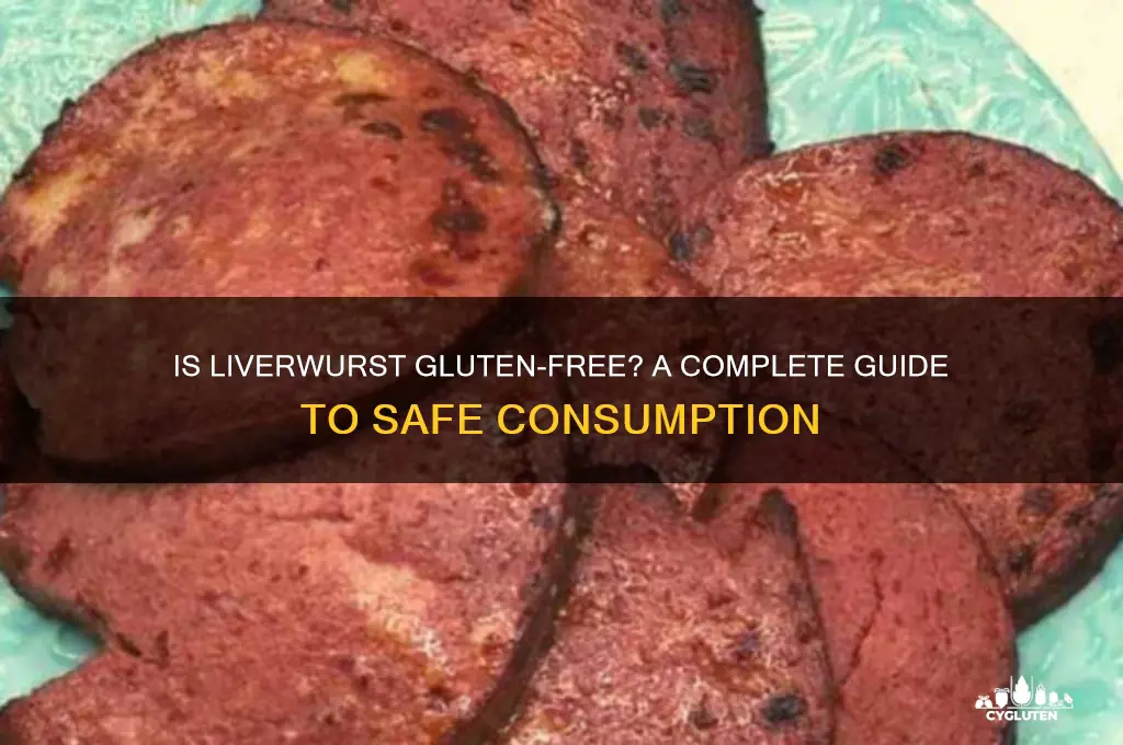 is liverwurst gluten free