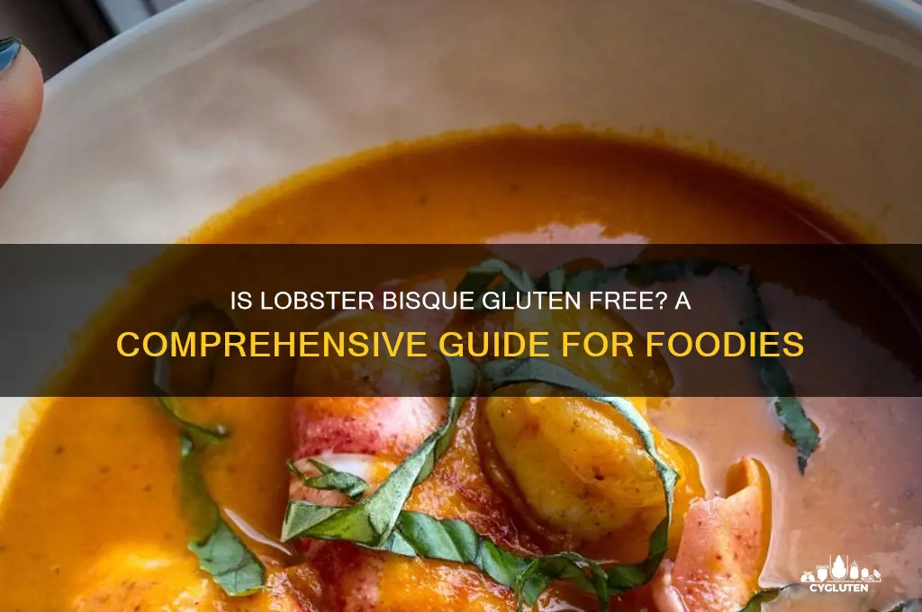 is lobster bisque gluten free
