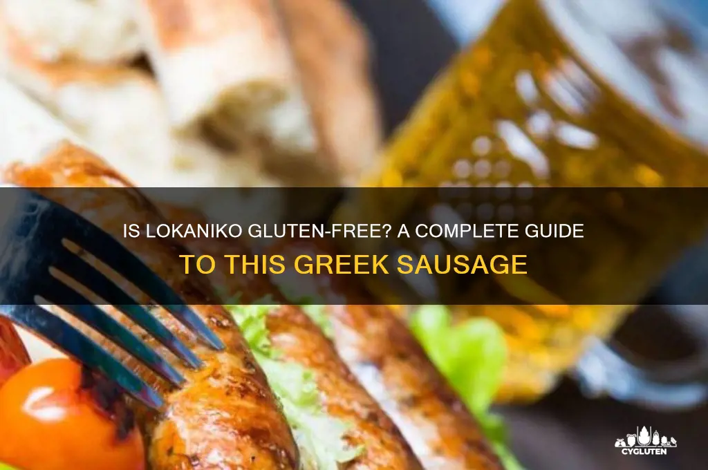 is lokaniko gluten free