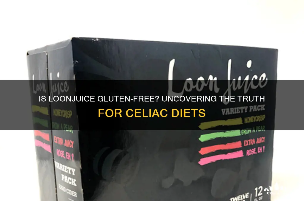 is loonjuice gluten free