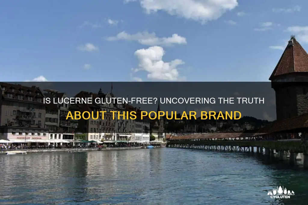 is lucerne gluten free