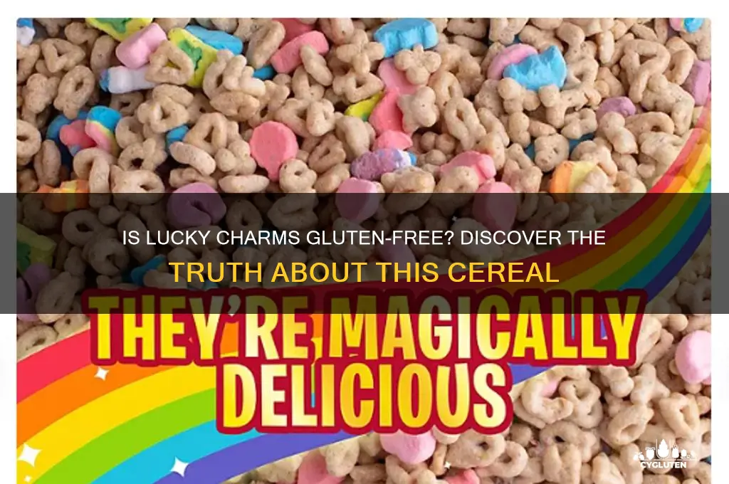 is lucky charms gluten free