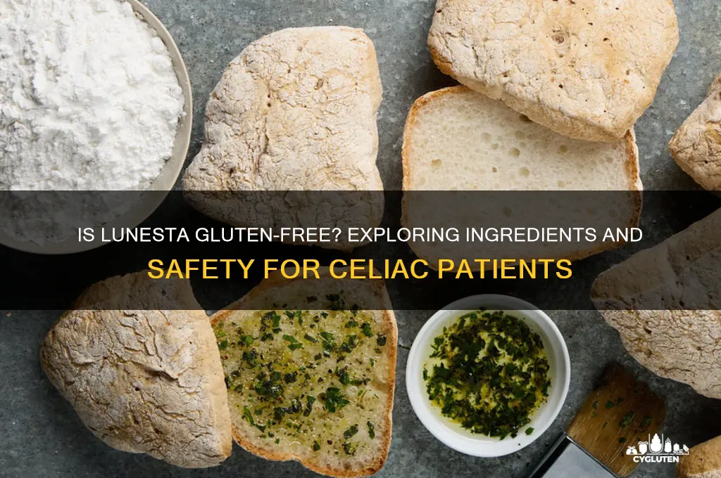 is lunesta gluten free
