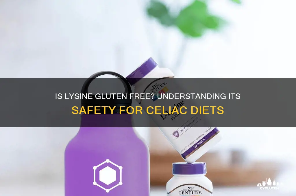 is lysine gluten free