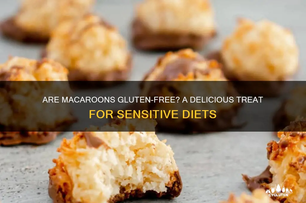 is macaroons gluten free