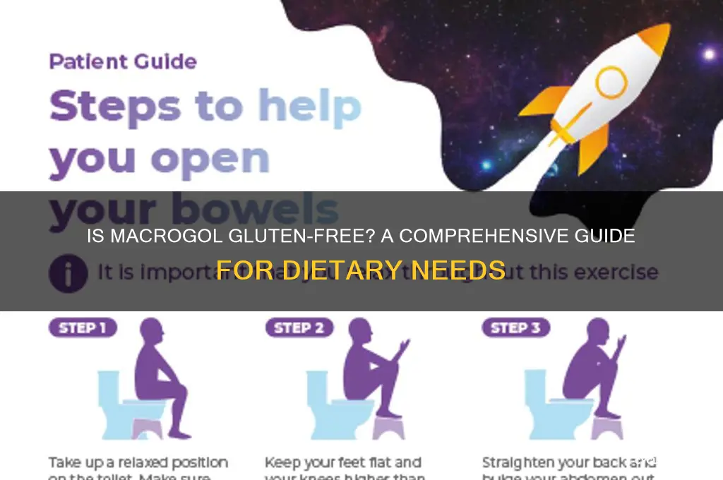 is macrogol gluten free
