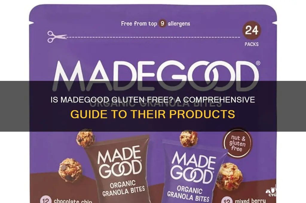 is madegood gluten free