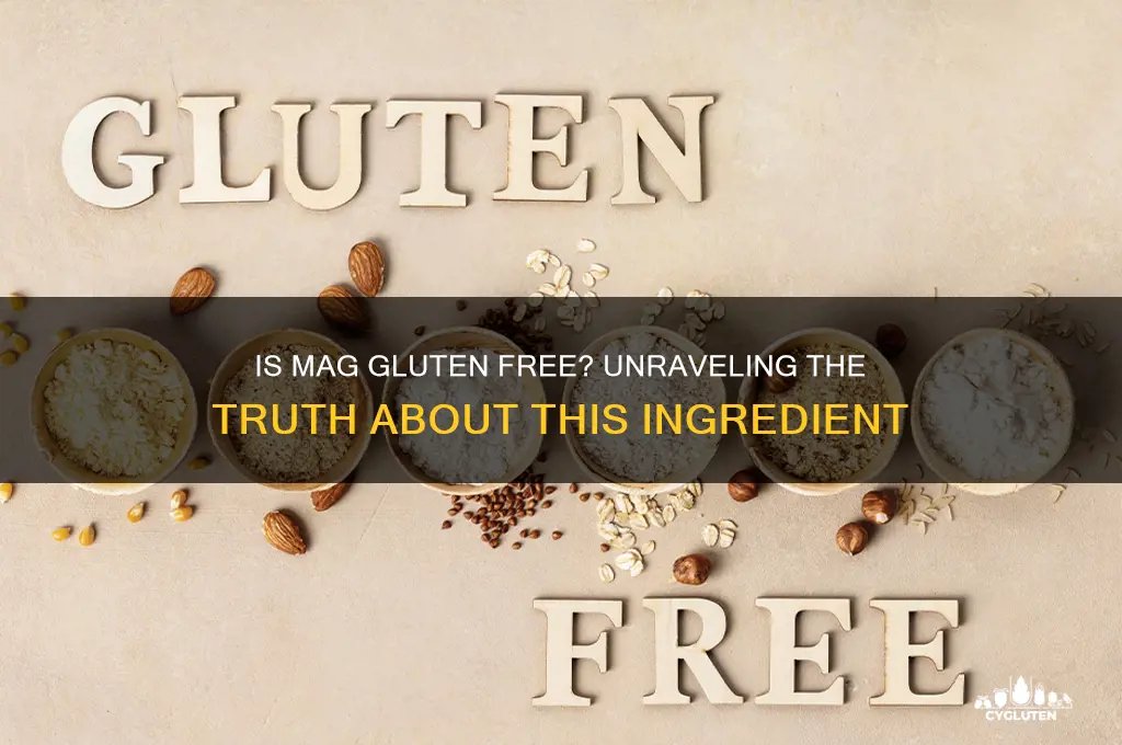 is mag gluten free