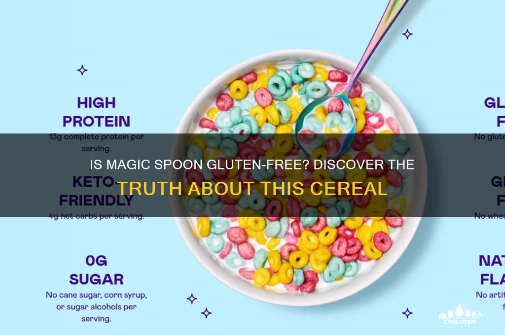is magic spoon gluten free