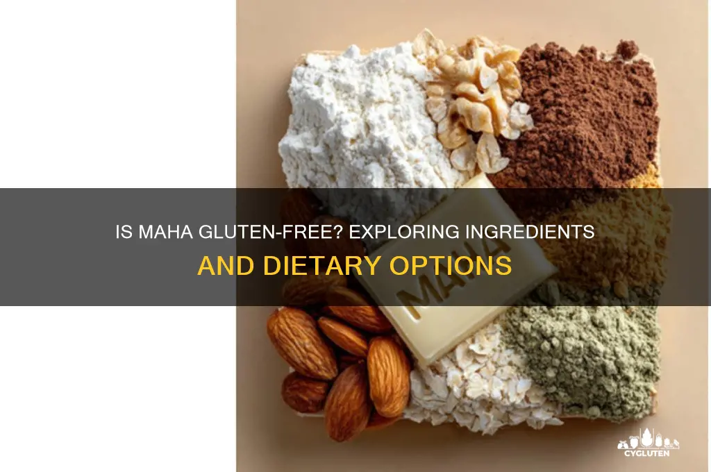 is maha gluten free