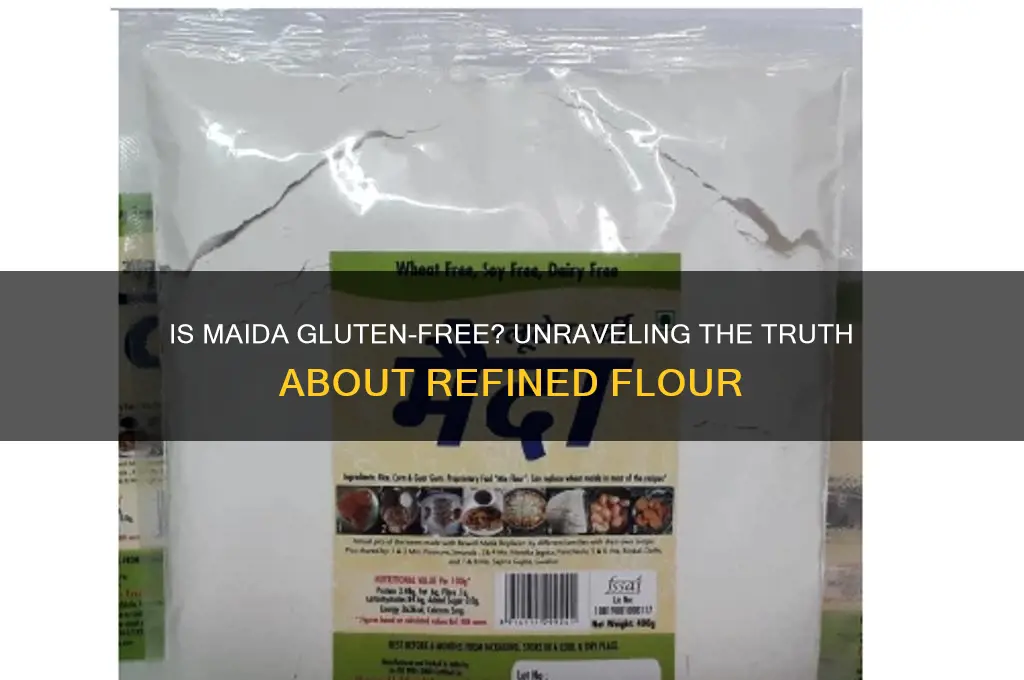 is maida gluten free