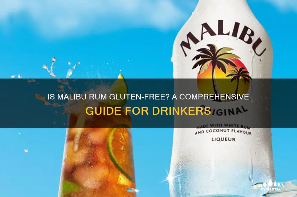 is malibu gluten-free