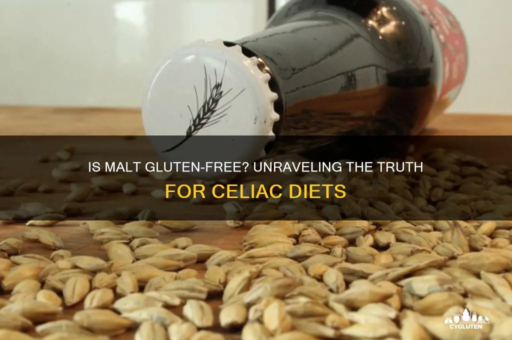is malt gluten-free