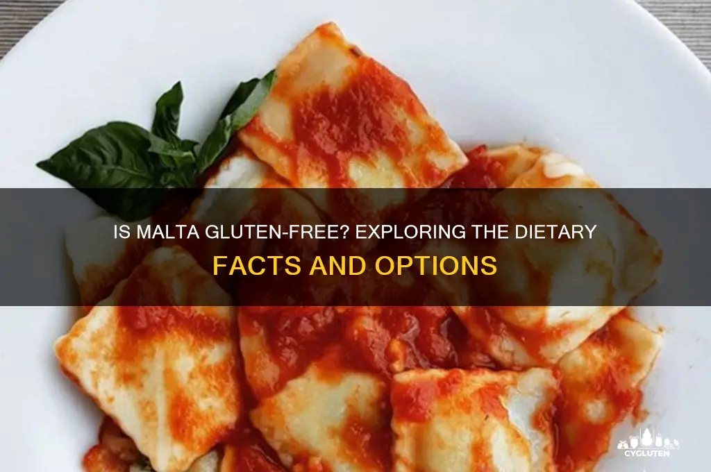 is malta gluten free