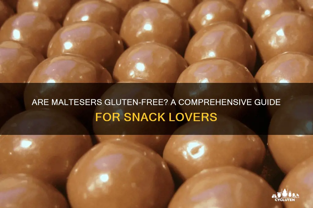 is maltesers gluten free