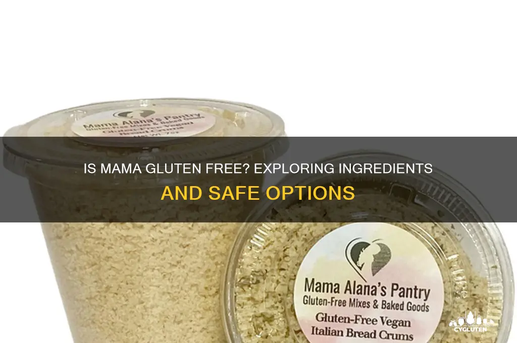 is mama gluten free