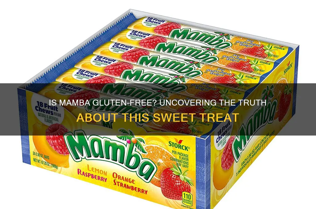 is mamba gluten free