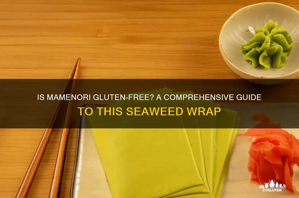 is mamenori gluten free