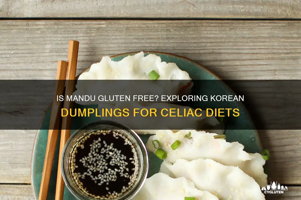 is mandu gluten free