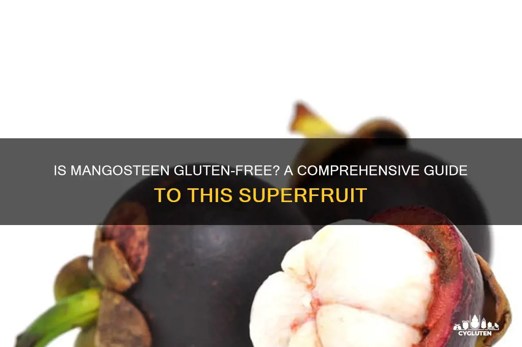 is mangosteen gluten free