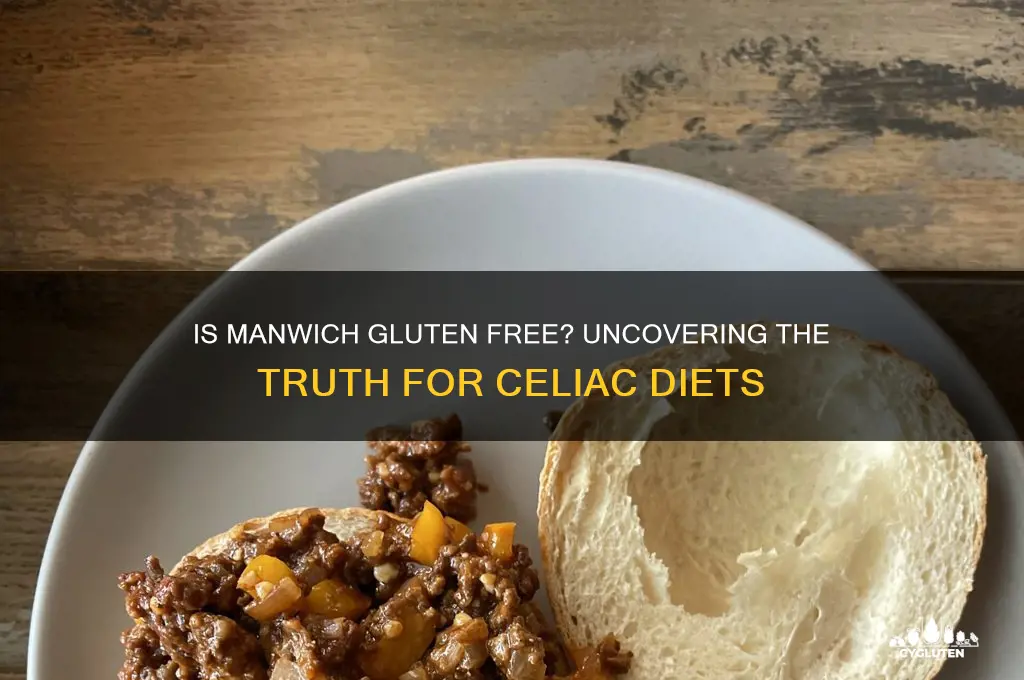 is manwhich gluten free