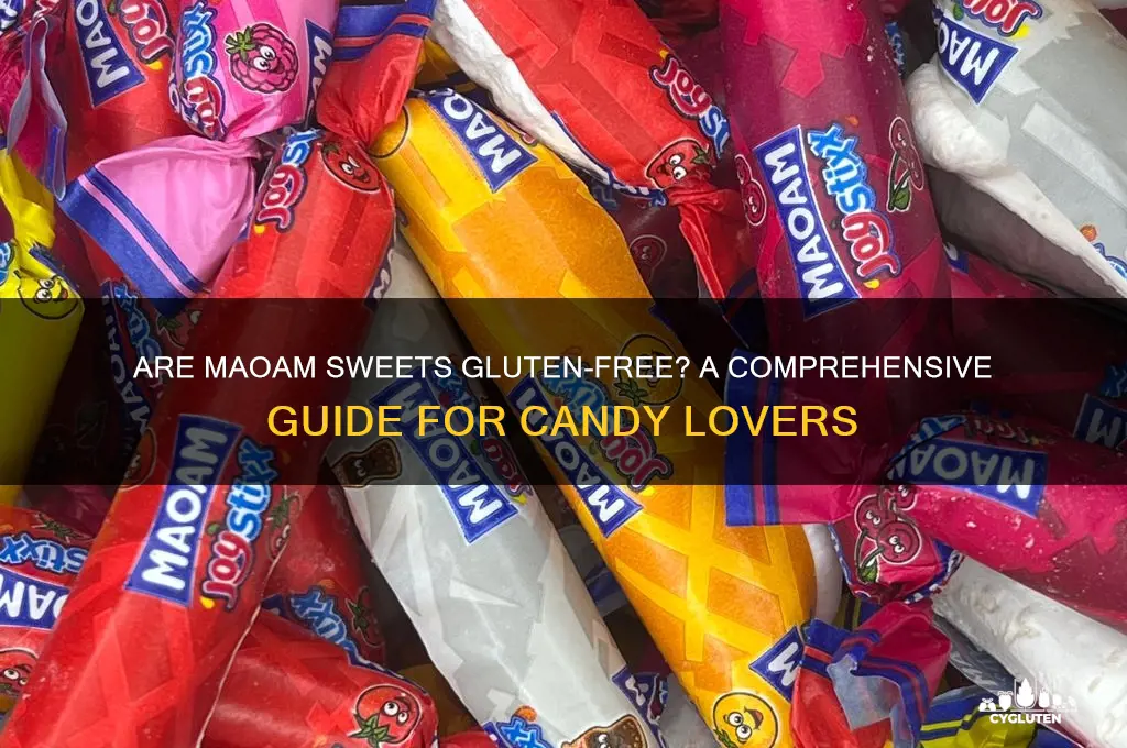 is maoam gluten free