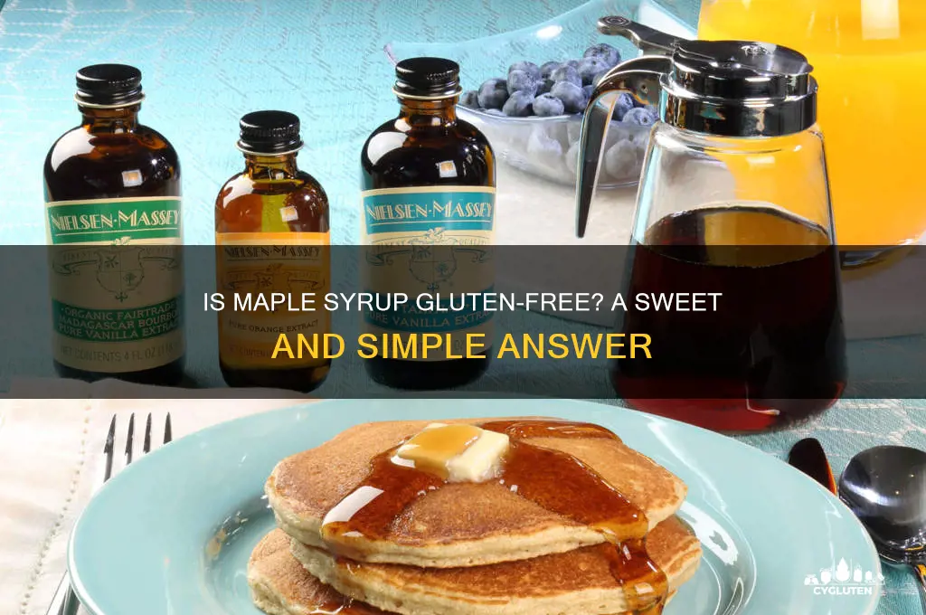 is maple syrup gluten free
