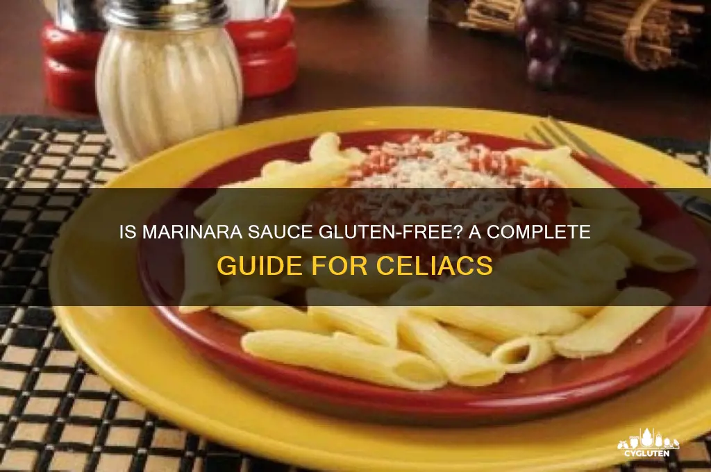 is marinara gluten free
