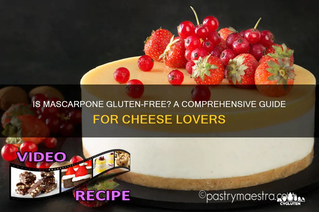 is marscapone gluten free