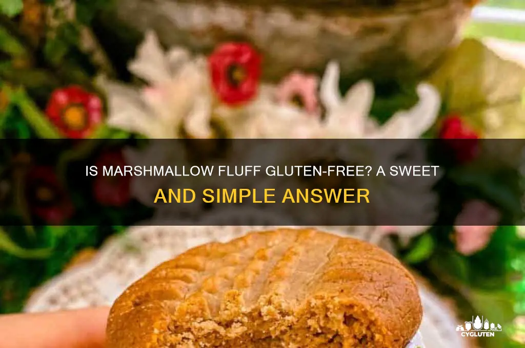 is marshmallow fluff gluten free