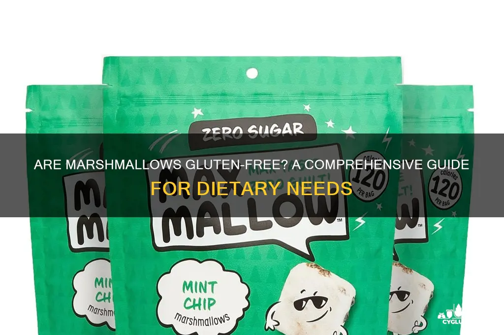 is marshmallow gluten-free