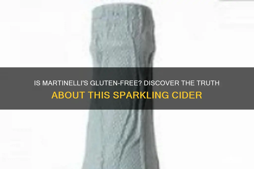 is martinellis gluten free