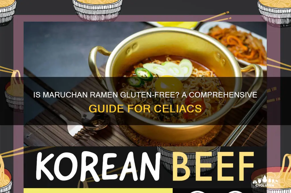 is maruchan ramen gluten free