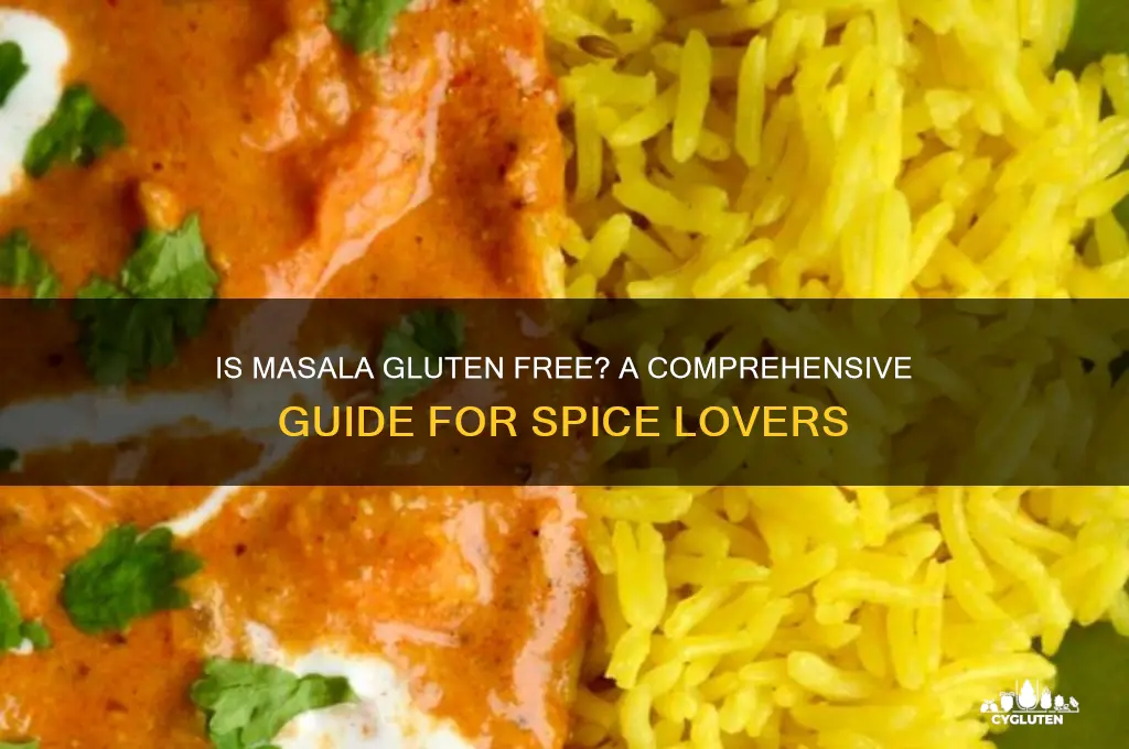 is masala gluten free