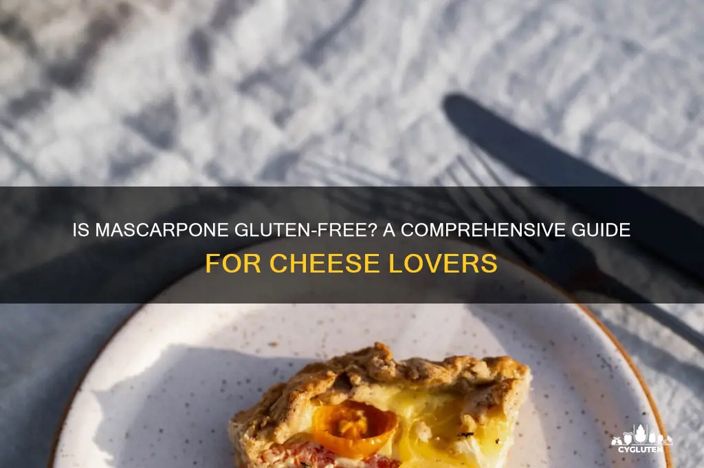 is mascarpone gluten free