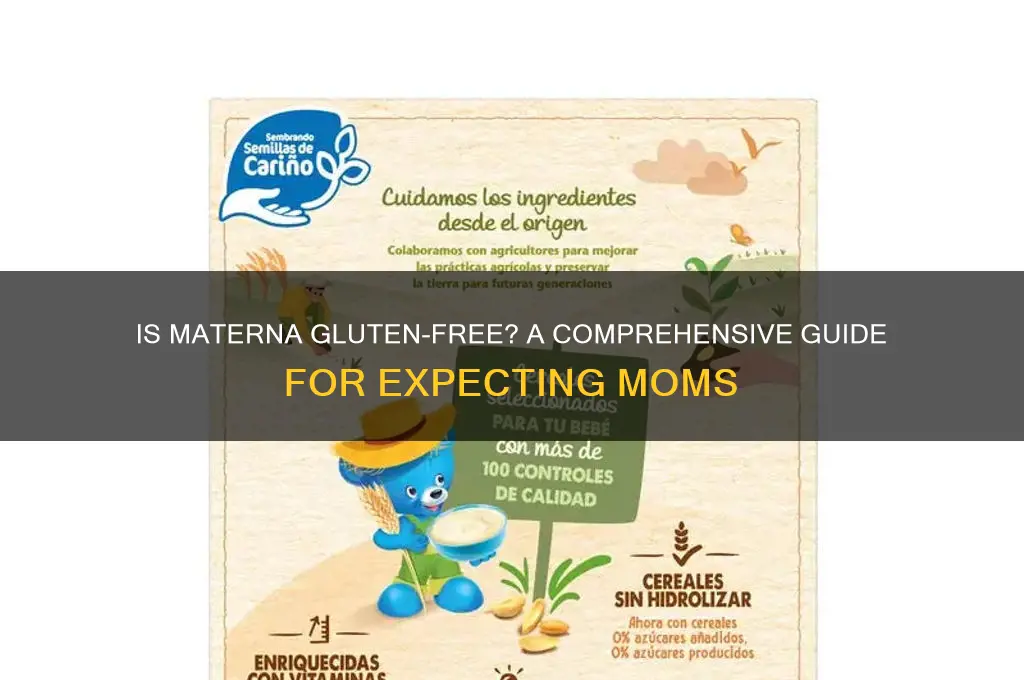 is materna gluten free